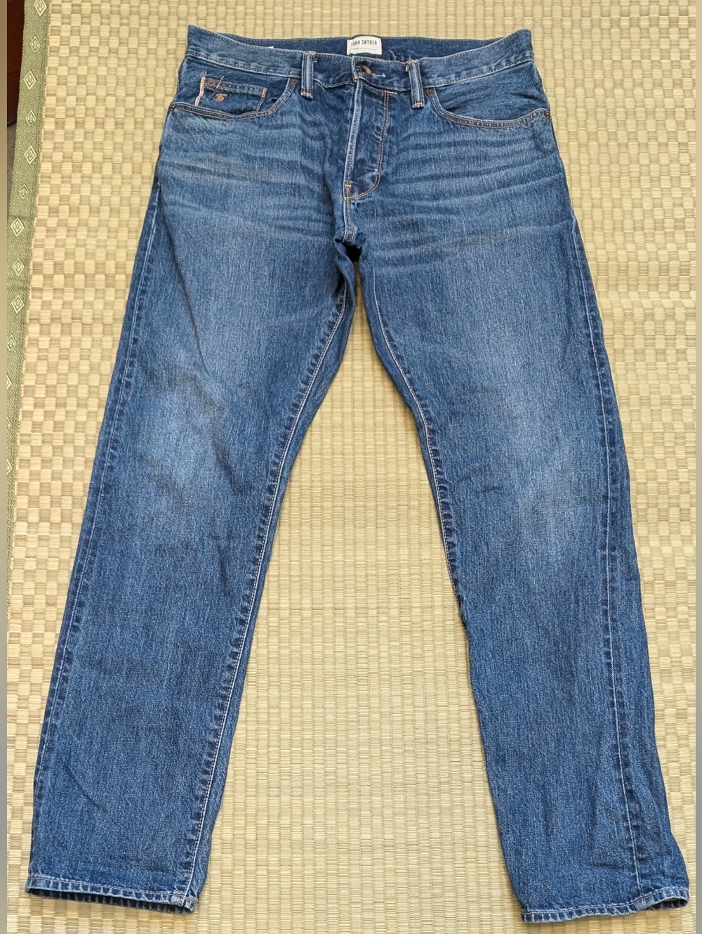 Todd Snyder 12.5 oz. Selvedge Slim Fit Jeans Faded Indigo Men's Size 31 x 31